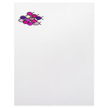 Fish School - Pink and Purple Letterhead