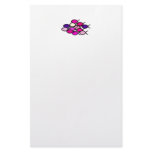 Fish School - Pink and Purple Custom Stationery