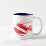 Fish Scuba Flag Mug