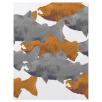 FISH -Silver and Copper Salmon Custom Flyer