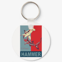 Fish Species Iconized like obama keychains