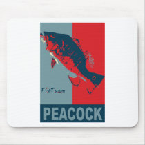 Fish Species Iconized like obama mousepads