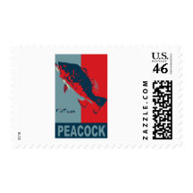Fish Species Iconized like obama Postage Stamp