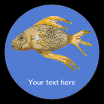 Fish sticker stickers