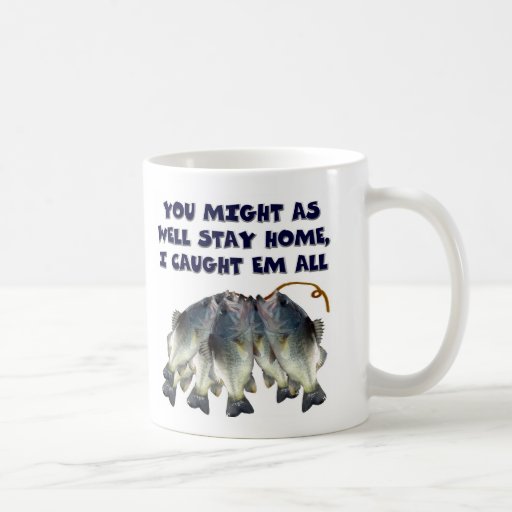 fish stringer coffee mugs