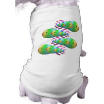 Fish Symbol Families Dog Tshirt