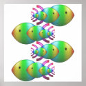 Fish Symbol Families zazzle_print