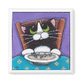 Fish Tail Soup Magnet magnet