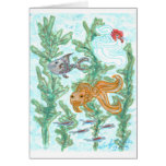 Fish Tank Greeting Card Fish Tank Greeting Card