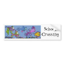 Fish Tank Dolled Up bumper stickers by creationhrt Fish Tank Dolled Up bumper stickers