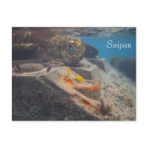 Fish Tank, Saipan Post Card