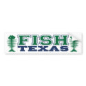 Fish Texas bumper stickers