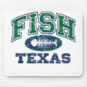 Fish Texas mousepads