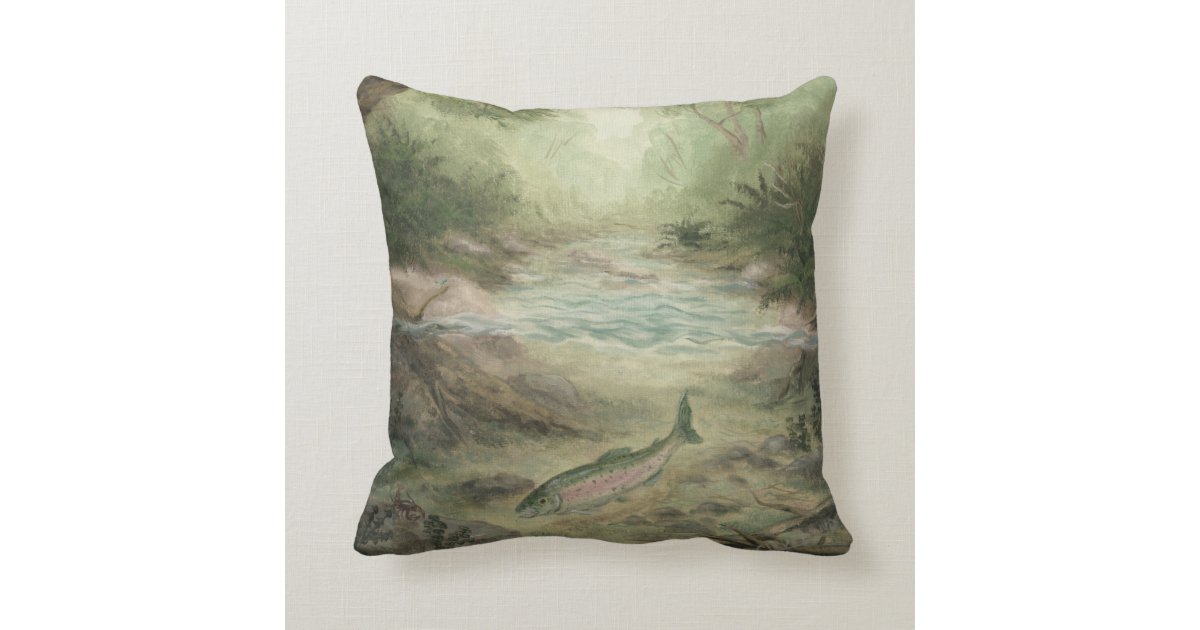 Fish Throw Pillow Zazzle