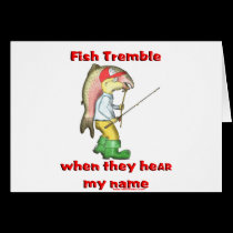 FISH TREMBLE cards