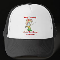 FISH TREMBLE hats
