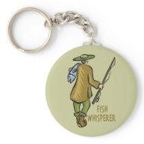 Fish Whisperer Fishing Keychain