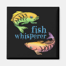 Fish Whisperer Refrigerator Magnet