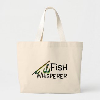 Fish Whisperer Tote Bags