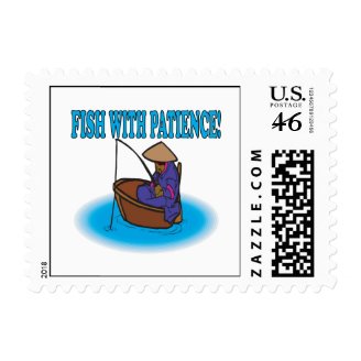 Fish With Patience Postage