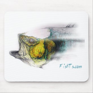Fish World Tour Mouse Mats
