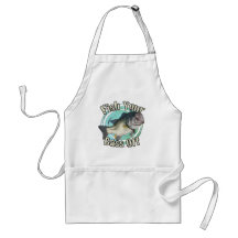 Fish your bass off aprons