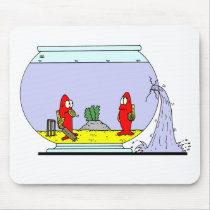 Fishbowl Cricket mousepads
