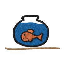 Fishbowl embroidered shirts by ZazzleEmbroidery Fishbowl embroidered shirts