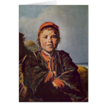 Fisher boy greeting card