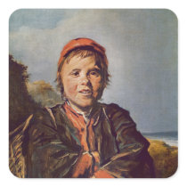 Fisher boy sticker