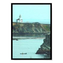 Fisherman and Lighthouse posters