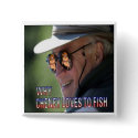 Fisherman Cheney Button