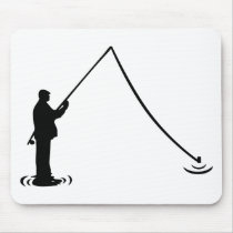 Fisherman - Fishing mousepads by Thinkdifferent Fisherman - Fishing mousepads