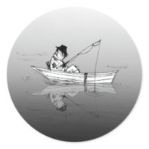 Fisherman stickers