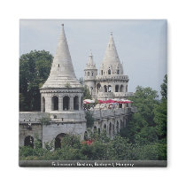 Fisherman's Bastion, Budapest, Hungary Refrigerator Magnet