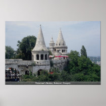 Fisherman's Bastion, Budapest, Hungary Print