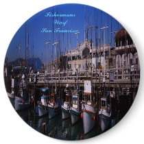 Fishermans Warf San Francisco button