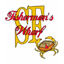 Fisherman's Wharf Crab t-shirts by UTeezSF Fisherman's Wharf Crab t-shirts
