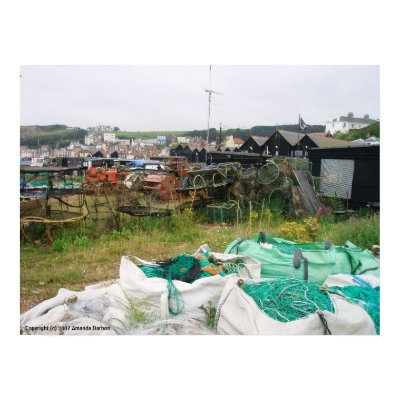 Fisherman's Yard, Hastings Poster by spikey74