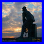 Fishermen's Statue Poster
