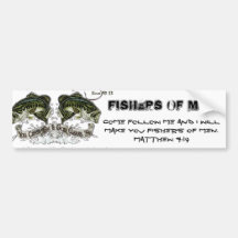 FISHERS OF MEN BUMPER STICKERS