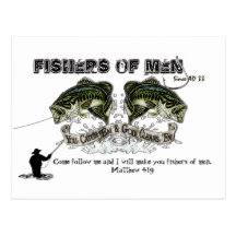 FISHERS OF MEN POST CARD