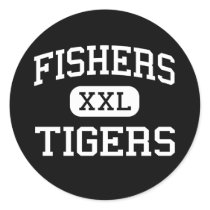 Fishers - Tigers - High School - Fishers Indiana stickers