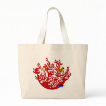 Fishes and Coral Doodle Art Bag bags
