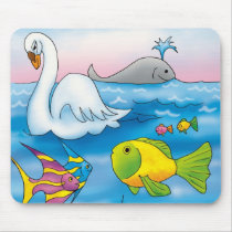 Fishes and.... - mousepad by Kidsplanet Fishes and.... - mousepad
