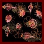 Fishes fossils posters