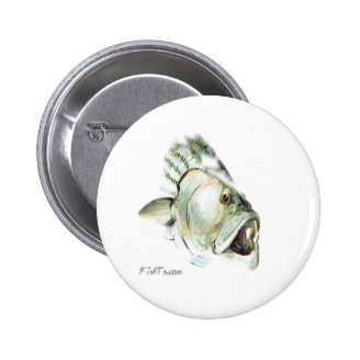 FishHeads Collection by FishTs.com Pinback Buttons