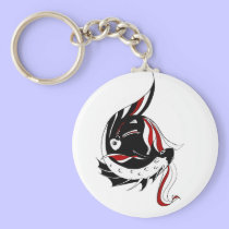 Fishhook White keychains