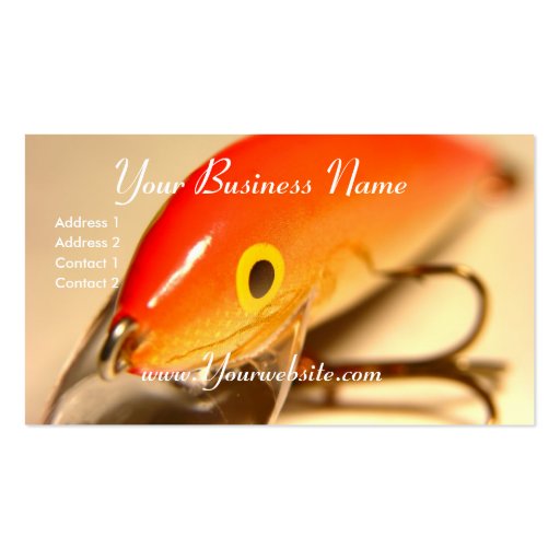 Fishin Card Business Cards