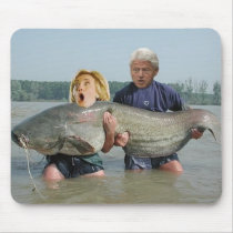 Fishin Clintons Mousepad by calroofer Fishin Clintons Mousepad